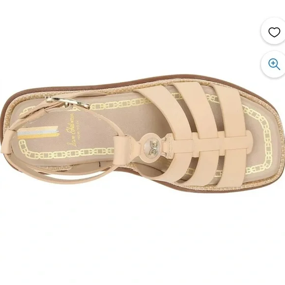 NWOT Sam Edelman Naima Women's Sandals & Flip Flops Open Toe Wedges 8.5​​​ - Picture 7 of 8